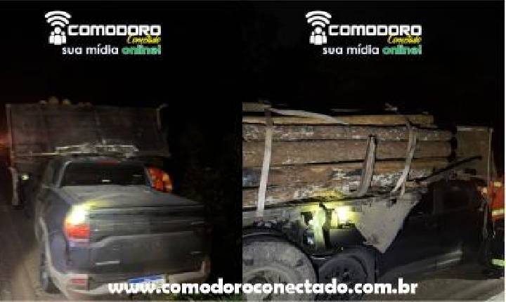 Grave acidente 50 km sentido Vilhena.