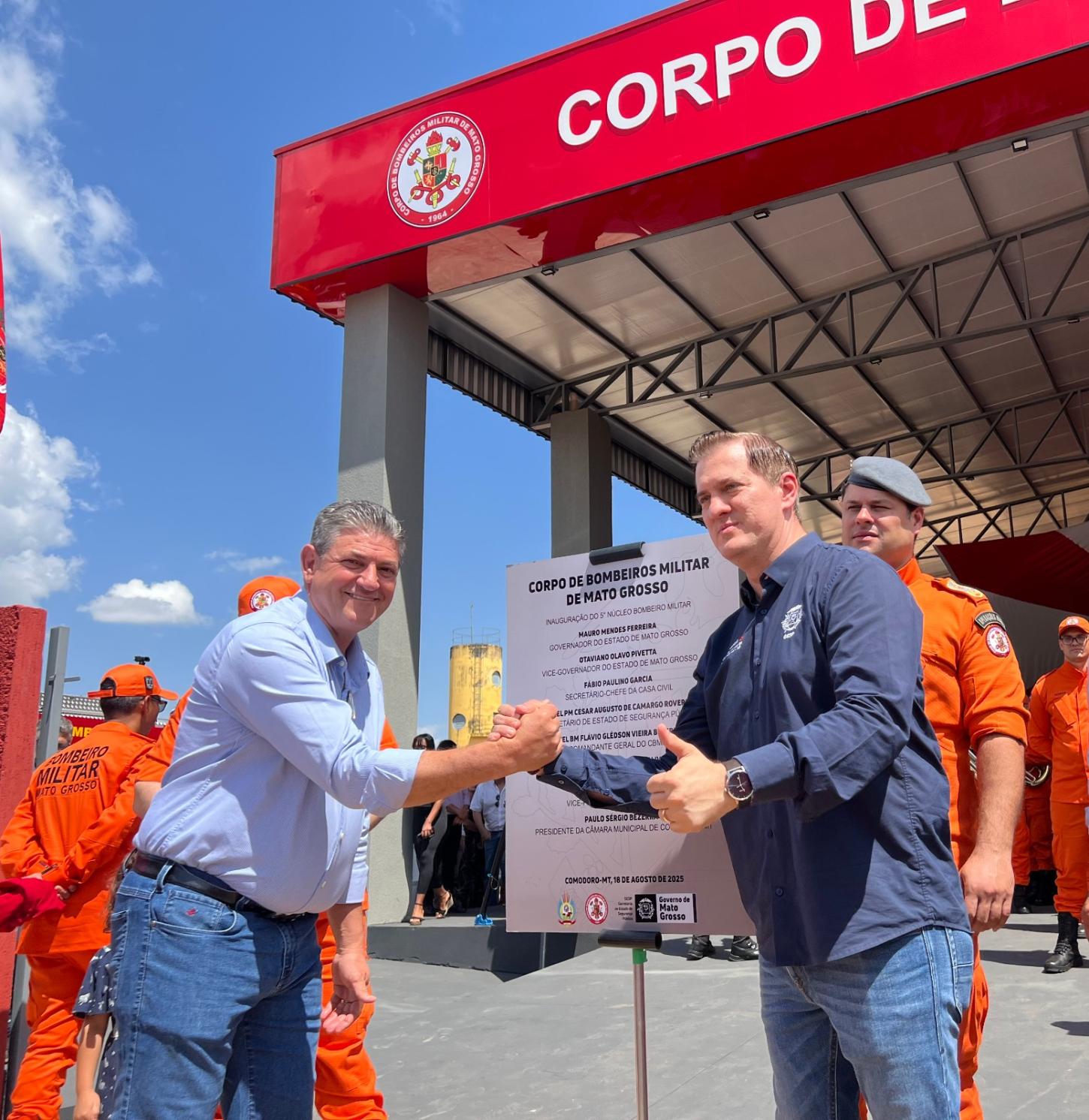Comodoro recebe unidade do Corpo de Bombeiros e amplia cobertura de segurança na região oeste