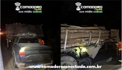 Grave acidente 50 km sentido Vilhena.