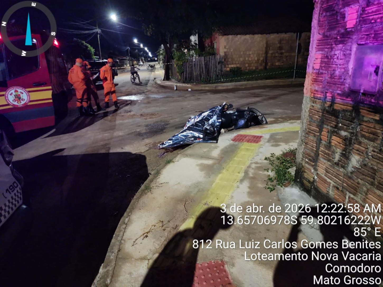 HOMEM É MORTO A TIROS NO BAIRRO JONAS PINHEIRO, EM COMODORO