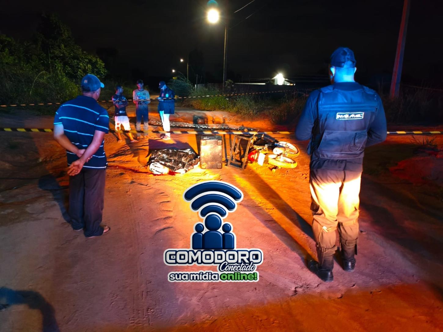 HOMICÍDIO É REGISTRADO NO BAIRRO COPACABANA EM COMODORO; ENTREGADOR É EXECUTADO A TIROS